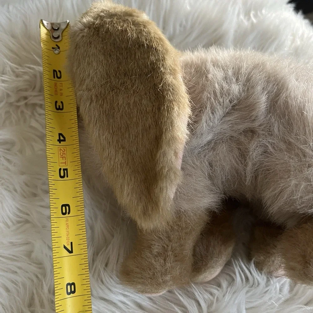 1989 Realistic Applause Remarkable Rabbit Item 20570 Mozart Bunny Tan Bead Eyes‎